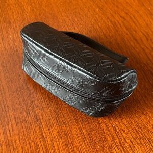Oakley Black Embossed Zip Sunglass Case